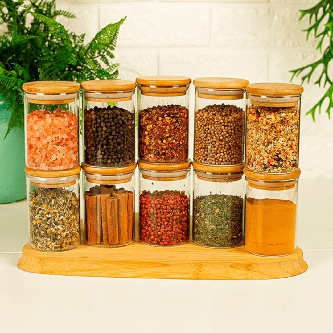 KIT 10 potes tempero